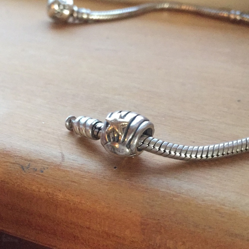 Pandora Retired Sea Shell 14k Gold Two Toned Charm - Picture 5 of 7